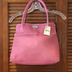 Light pink jelly purse